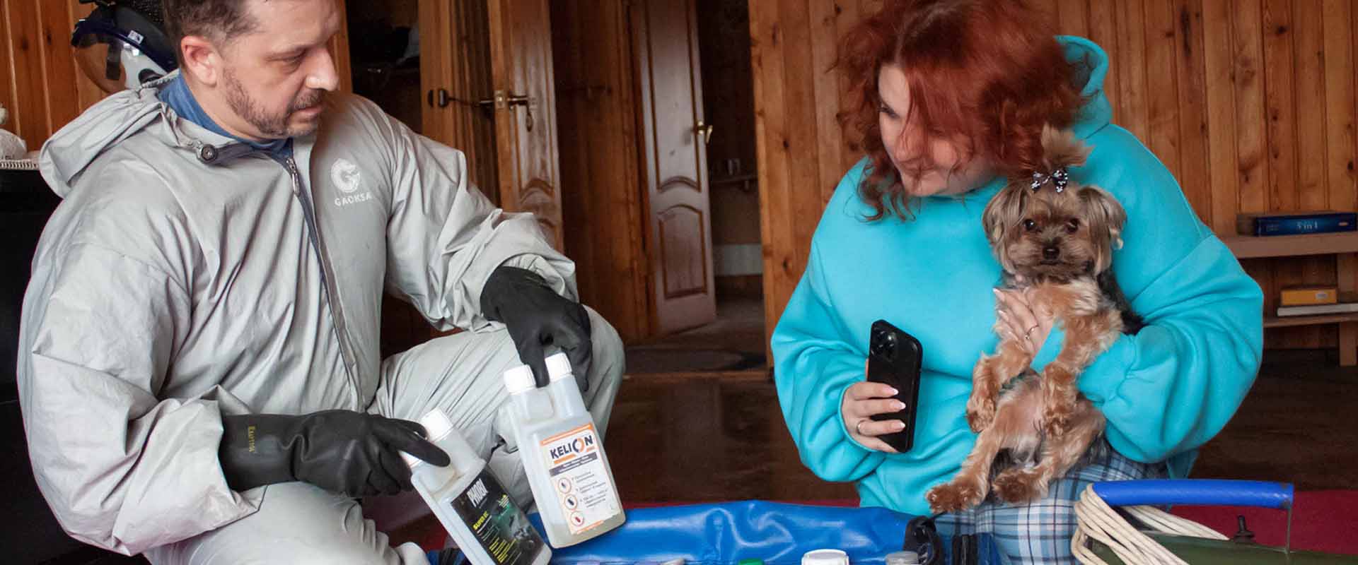 фото: Уничтожение блох в помещениях, домах и квартирах по Одинцово и области.